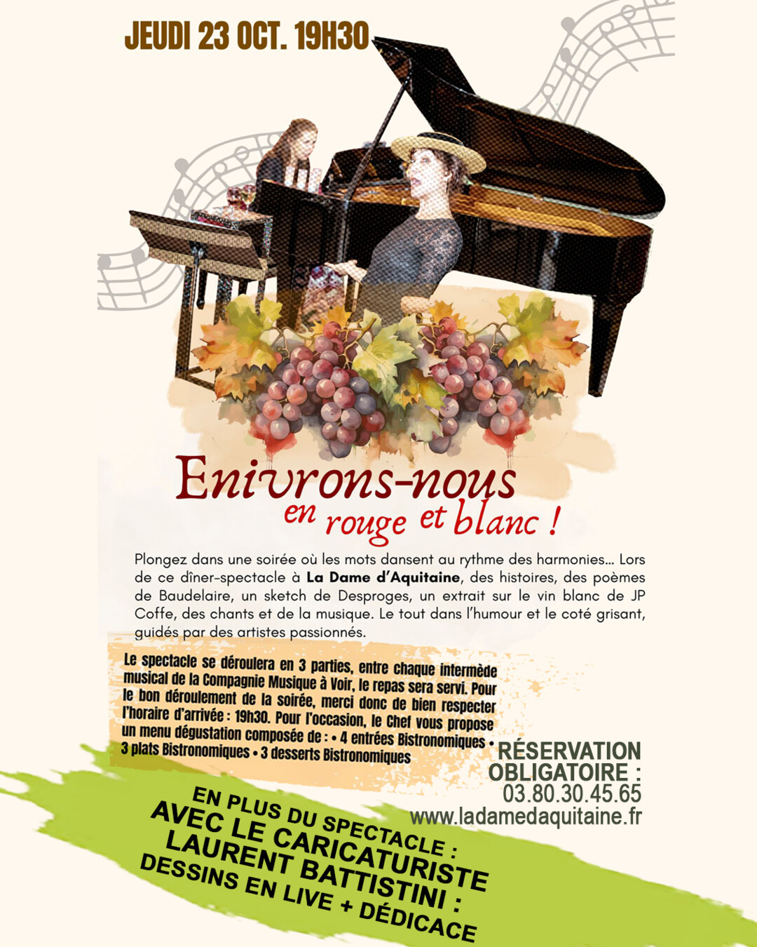 enivrons nous fly la dame d aquitaine 23 octobre soiree site enivrons nous fly la dame d aquitaine 23 octobre soiree site