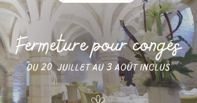 Publication Instagram Fermeture congés Café Simple Marron
